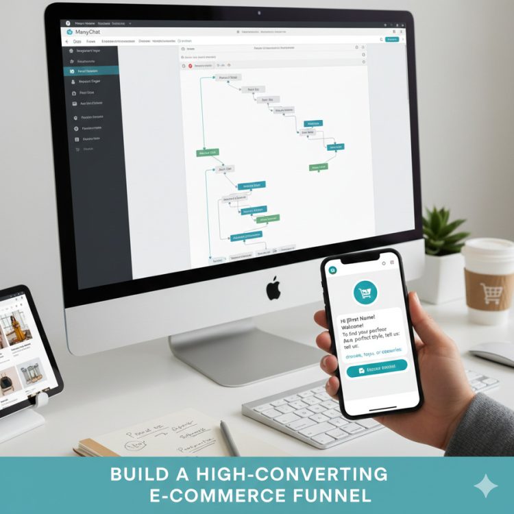 How to Build a High-Converting ManyChat Funnel for Your E-commerce Store