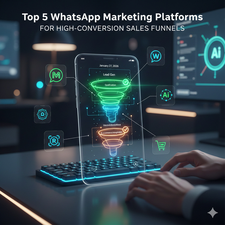 Top 5 WhatsApp Marketing Platforms for High-Conversion Sales Funnels
